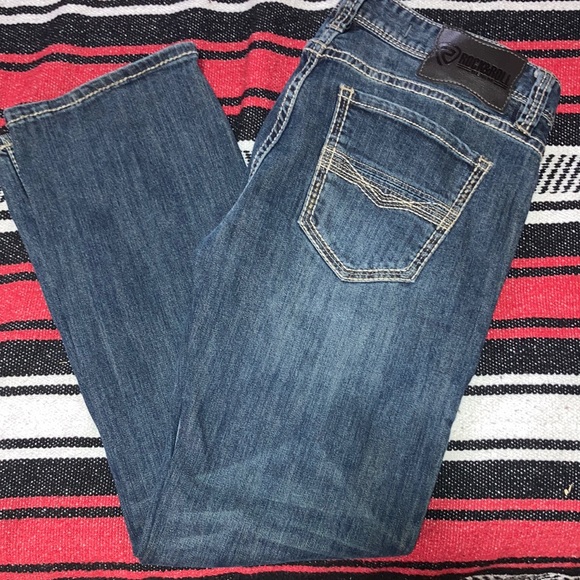 Mens 34x32 Rock&Roll Pistol Straight Regular Straight Leg Jeans - Picture 1 of 5